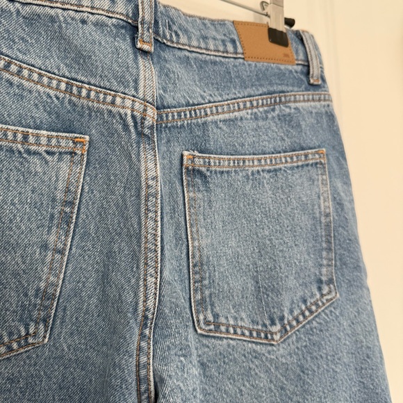 ZARA HIGH RISE Z1975 SLIM FIT JEANS - Picture 7 of 9